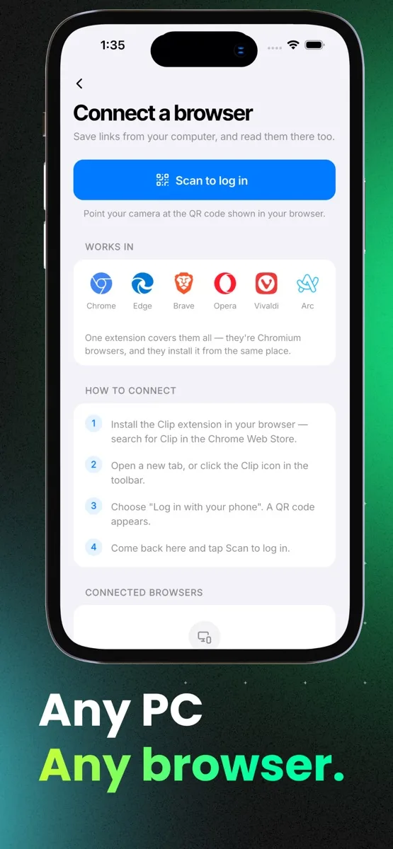 Clip — Save Links & Bookmarks screenshot 4 of 5